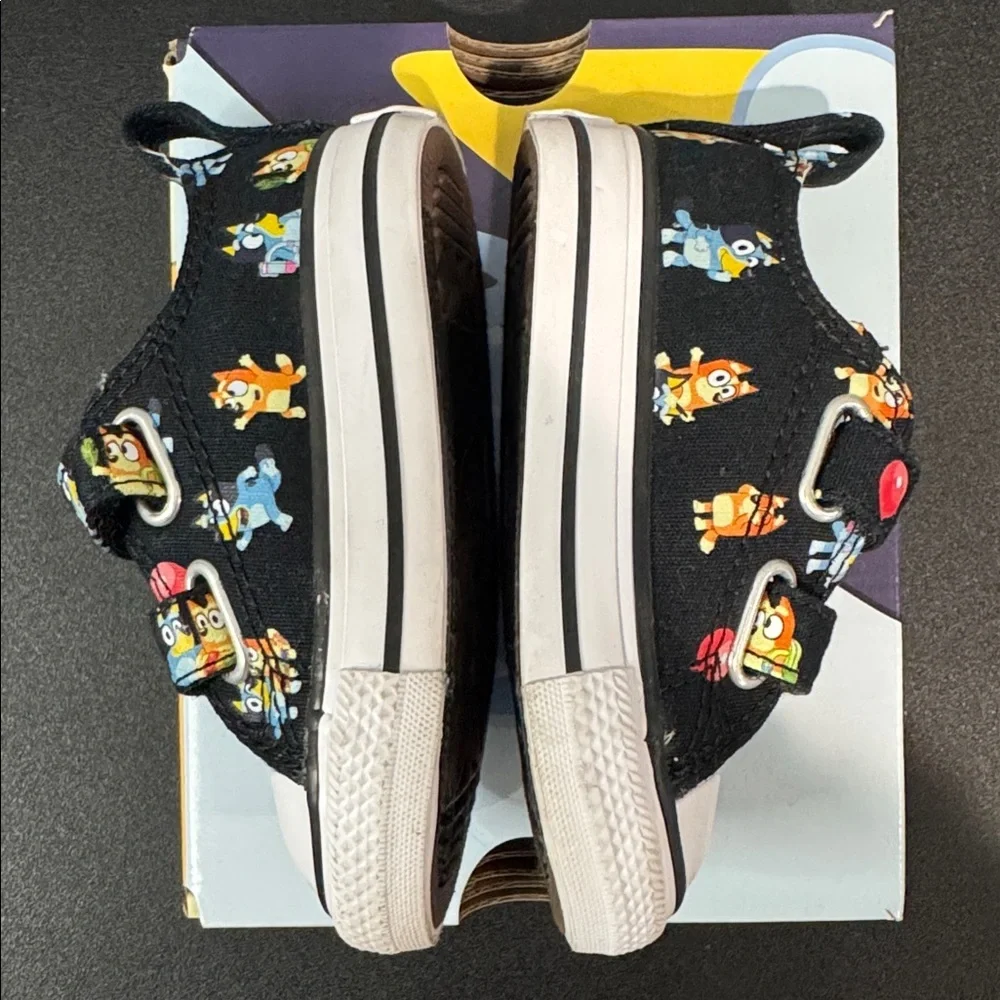 Converse x Bluey Chuck Taylor All Star Easy-On Toddler Size 4C EUC with Box